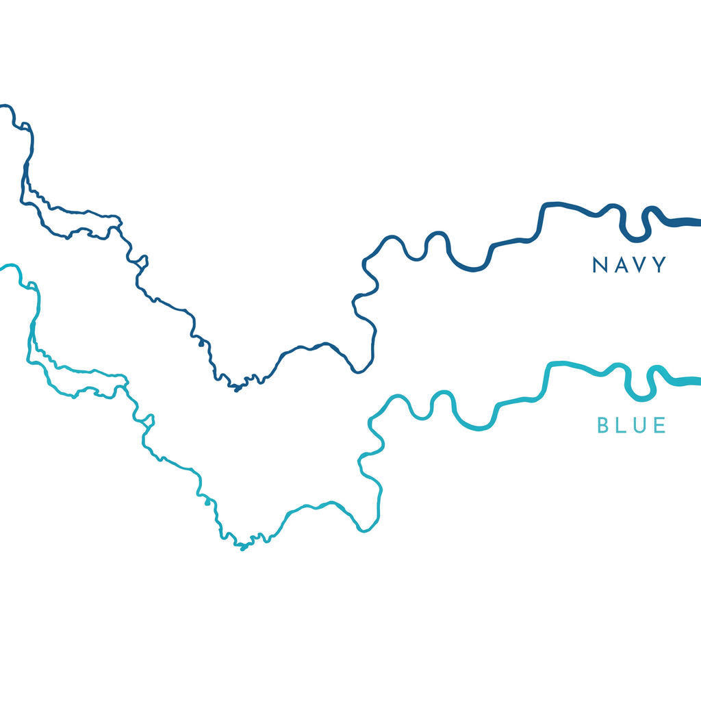 River Thames Print - Source to Sea, Thames Path Art, London Map, The River Thames Print, Thames Path National Trail, Henley, Oxford