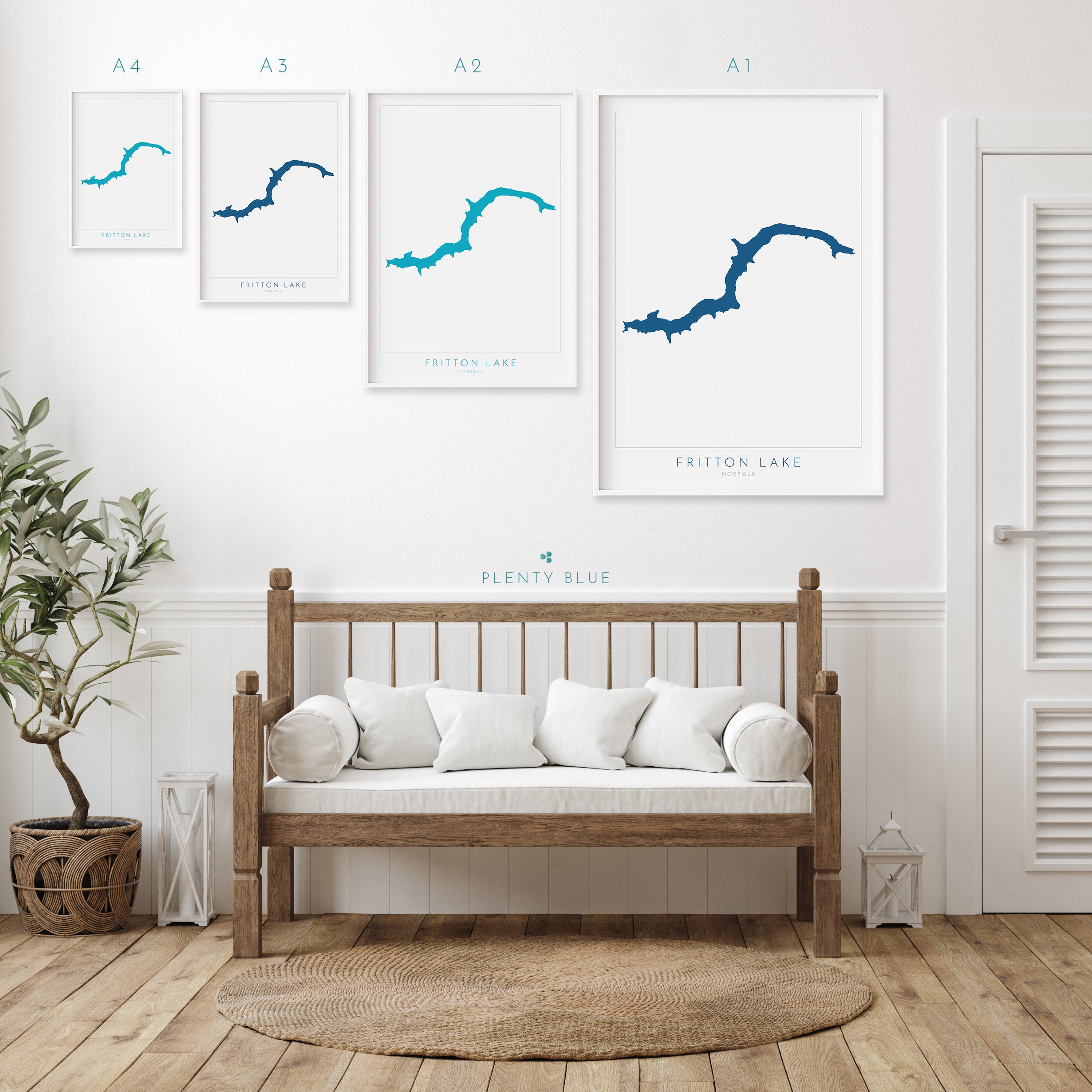 Fritton lake - Fritton Norfolk Map, Norfolk Map, Great Yarmouth map Art, Fritton Lake Map, Norfolk Map Art,