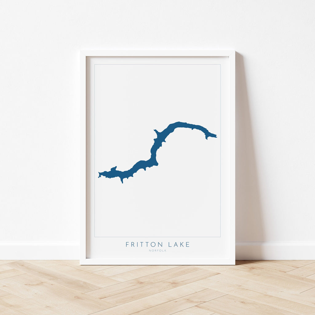 Fritton Lake Map