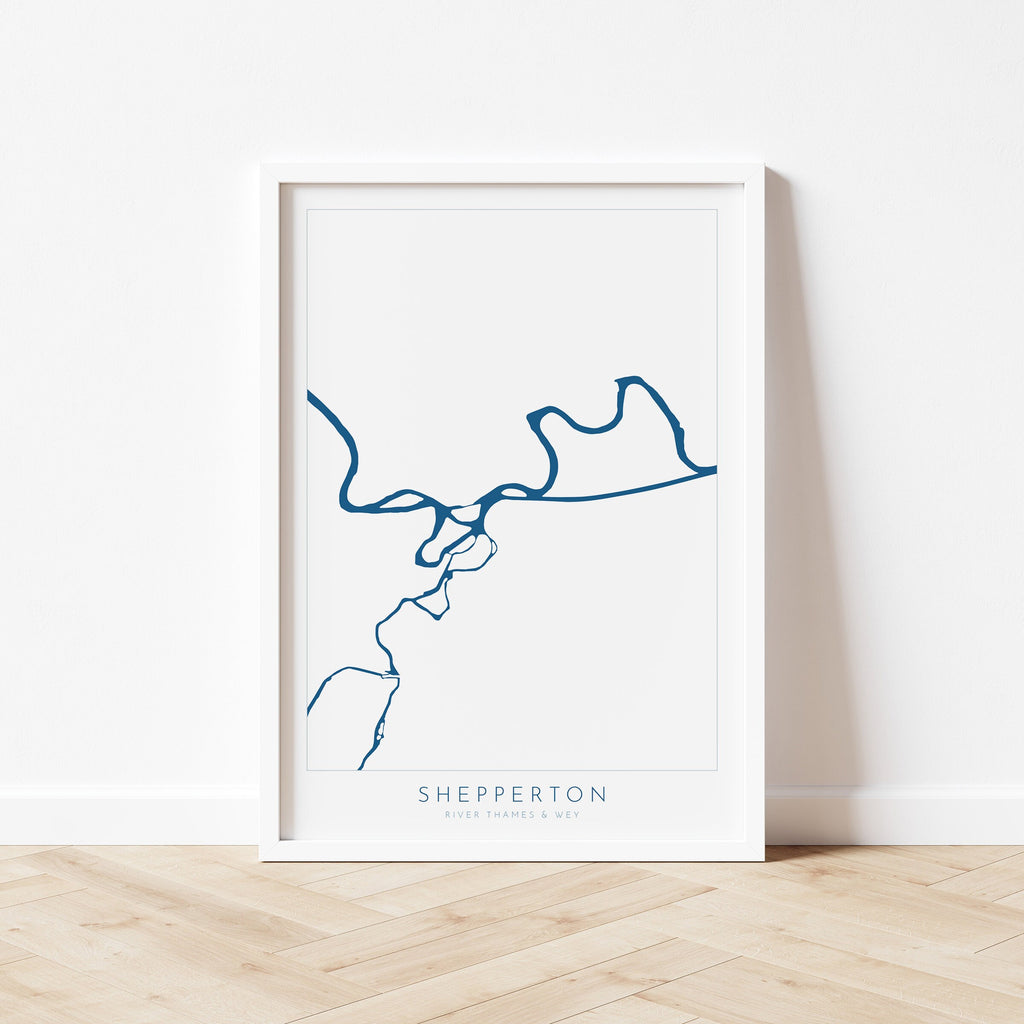 shepperton map art