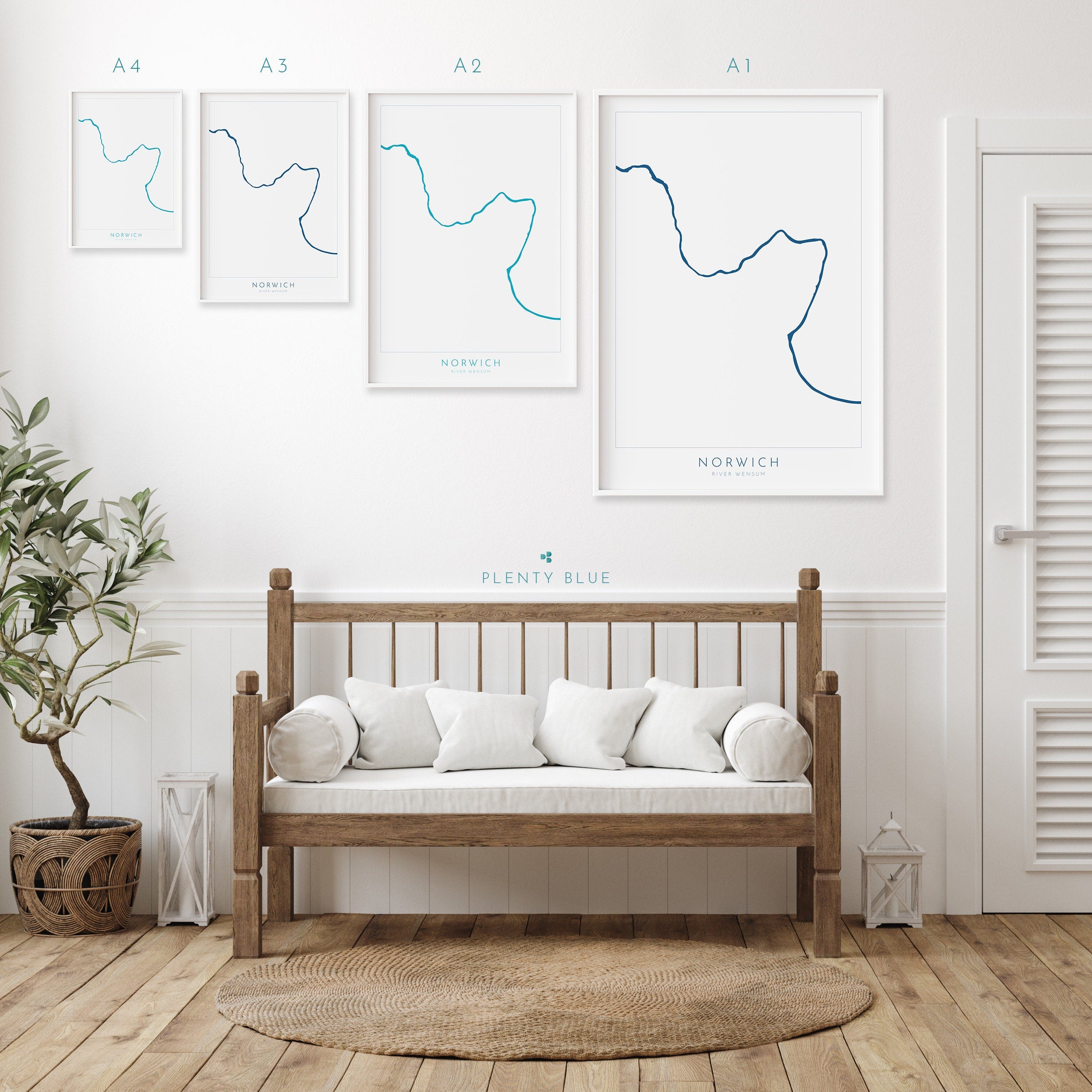 Norwich Map - Norwich Norfolk Art, Norwich UK, England Map art, Norfolk Map, River Wensum map Art, UK Cities, UK City Map