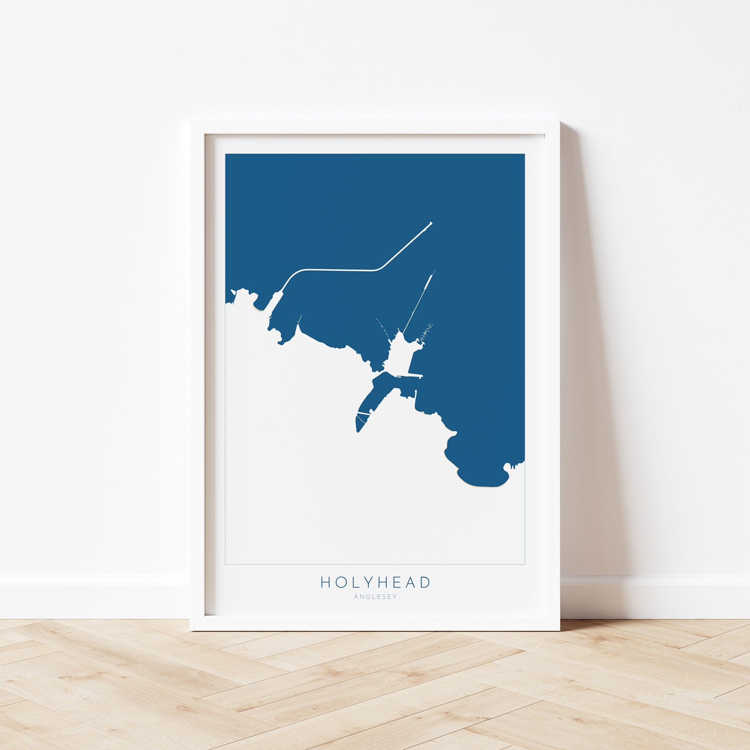 Holyhead Anglesey Map