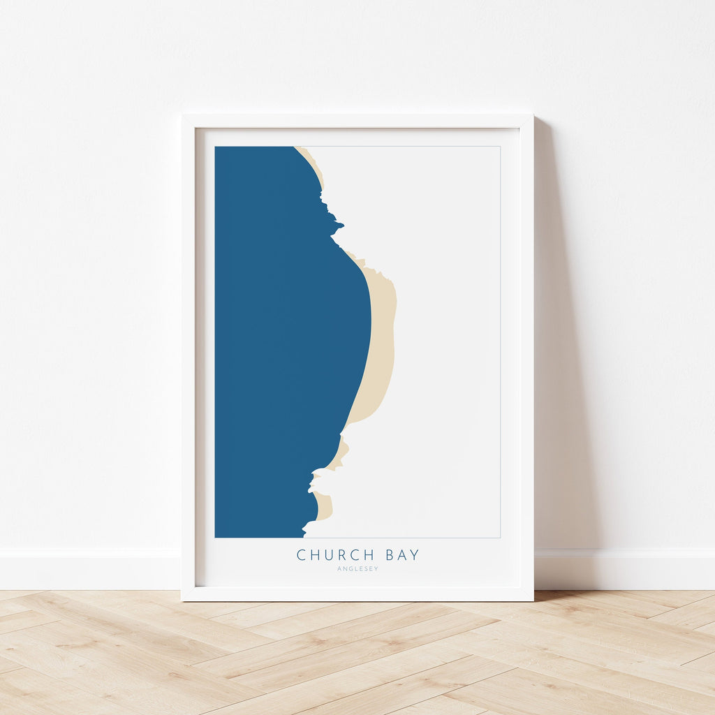 Church Bay Beach Anglesey Map