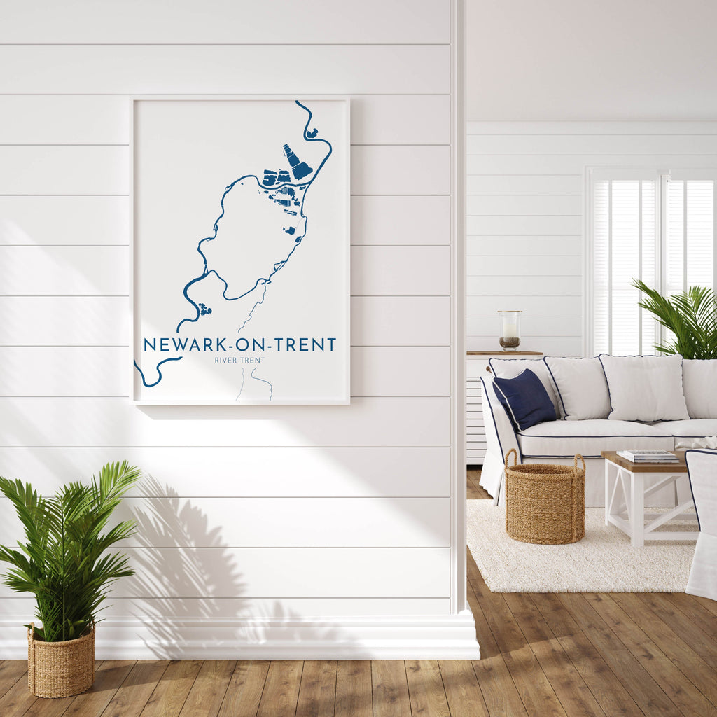 newark-on-trent uk map