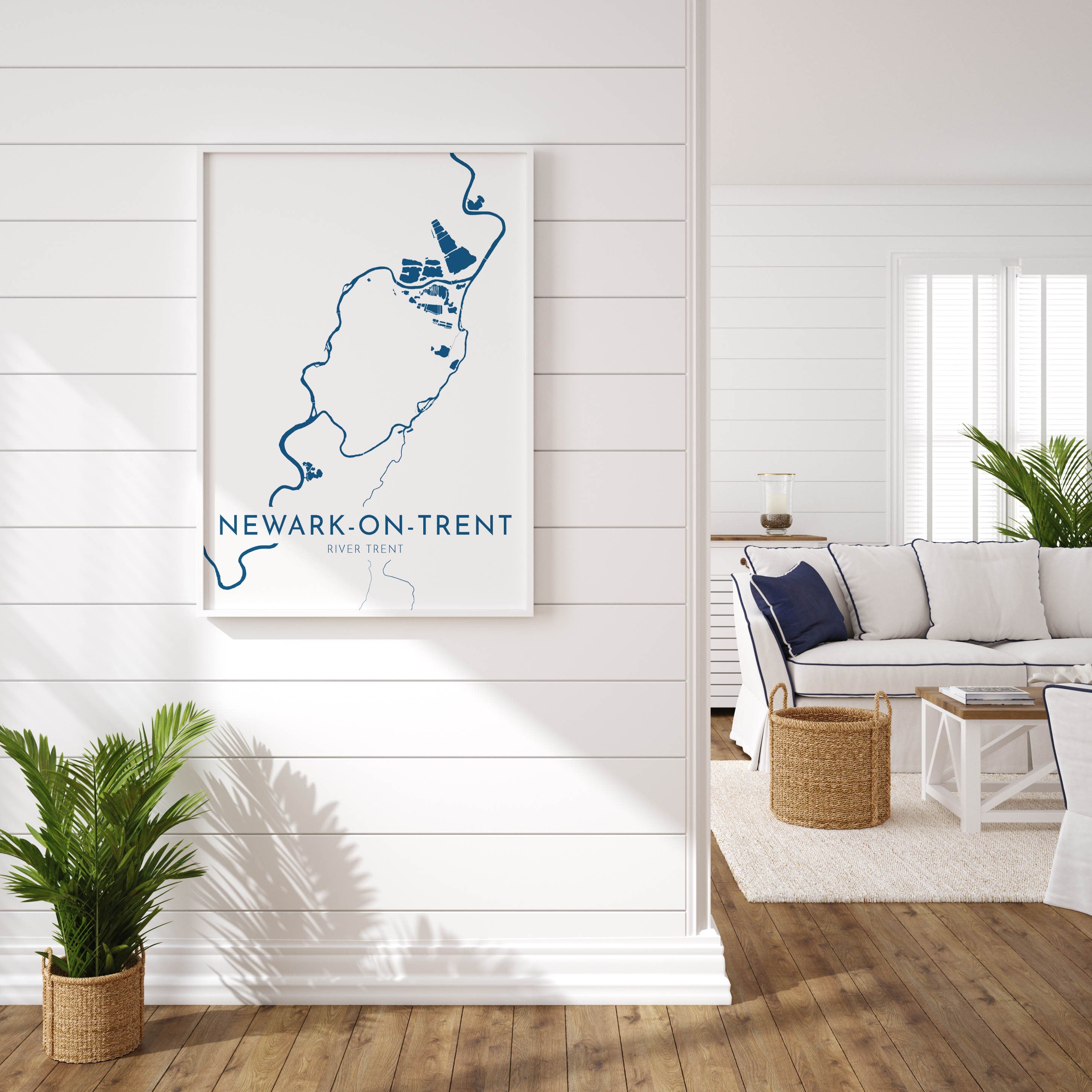 newark-on-trent uk map