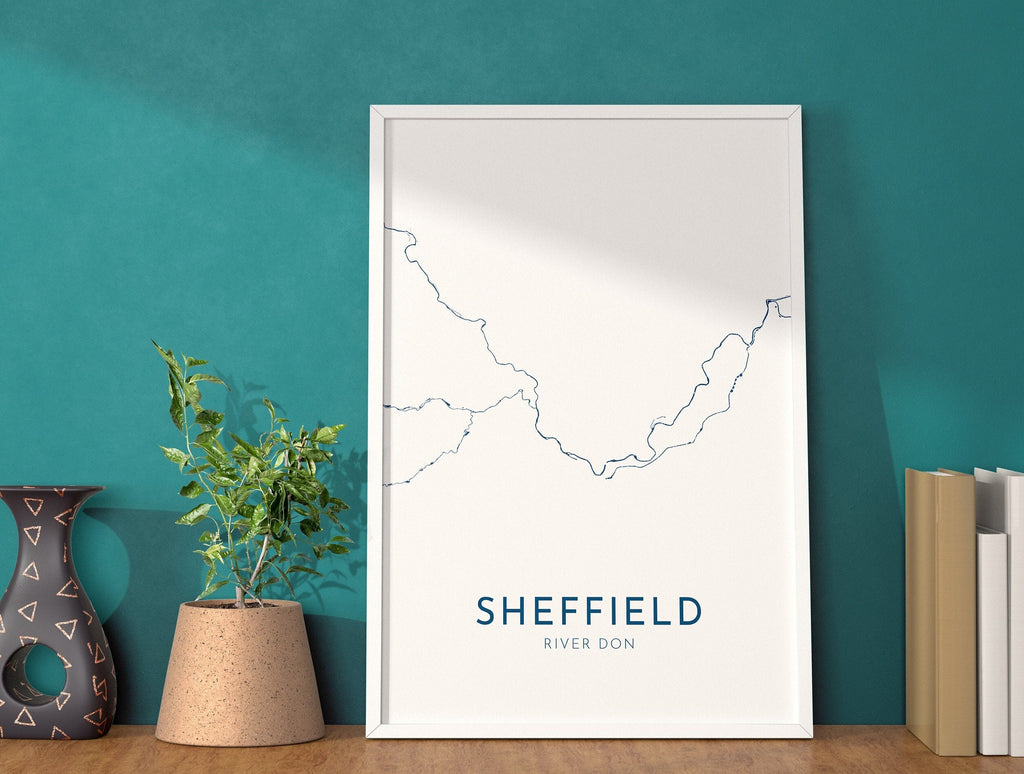 sheffield map art
