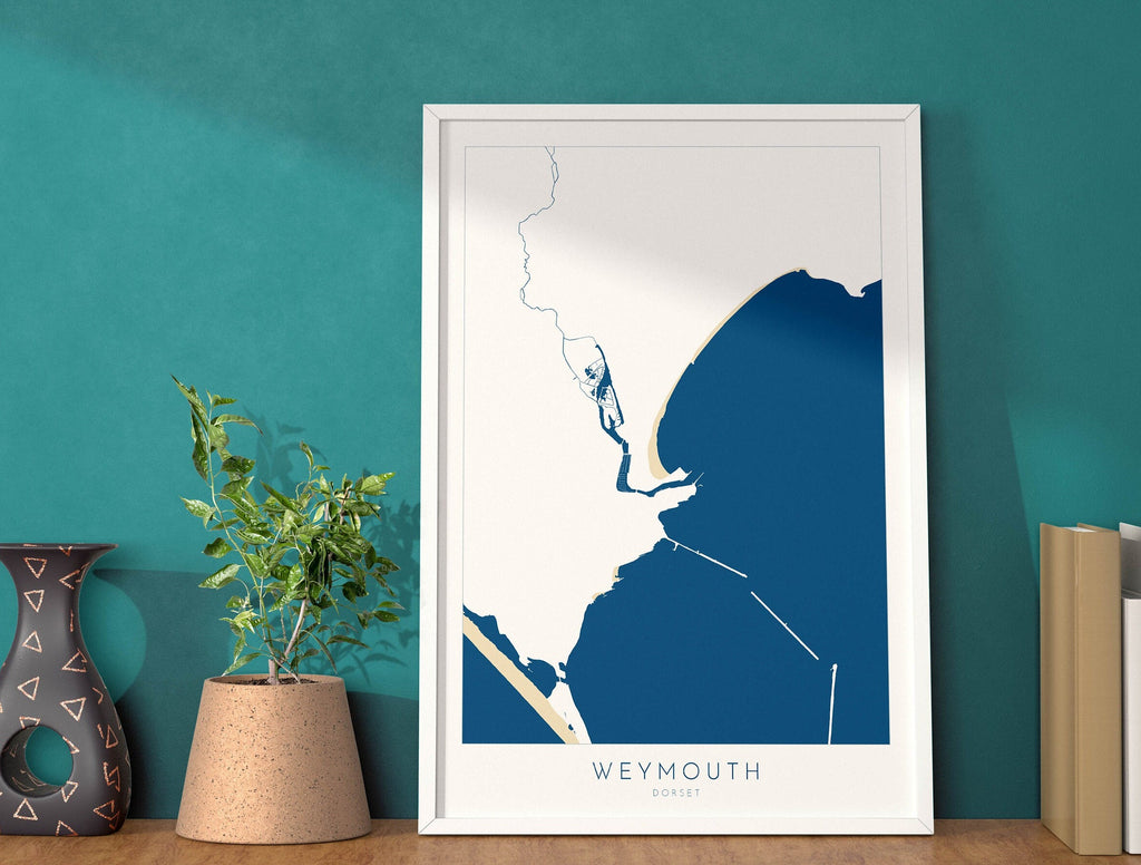 Weymouth map art