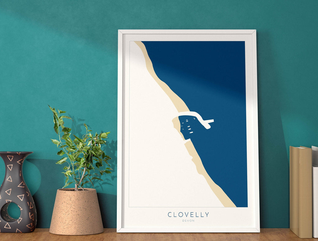 Clovelly map