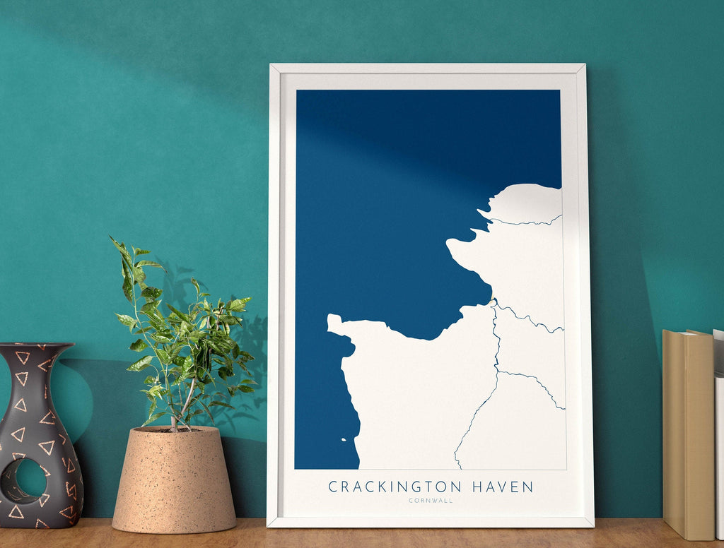 Crackington Haven map