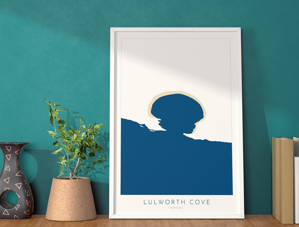 lulworth cove map