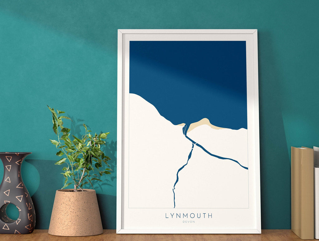 Lynmouth map