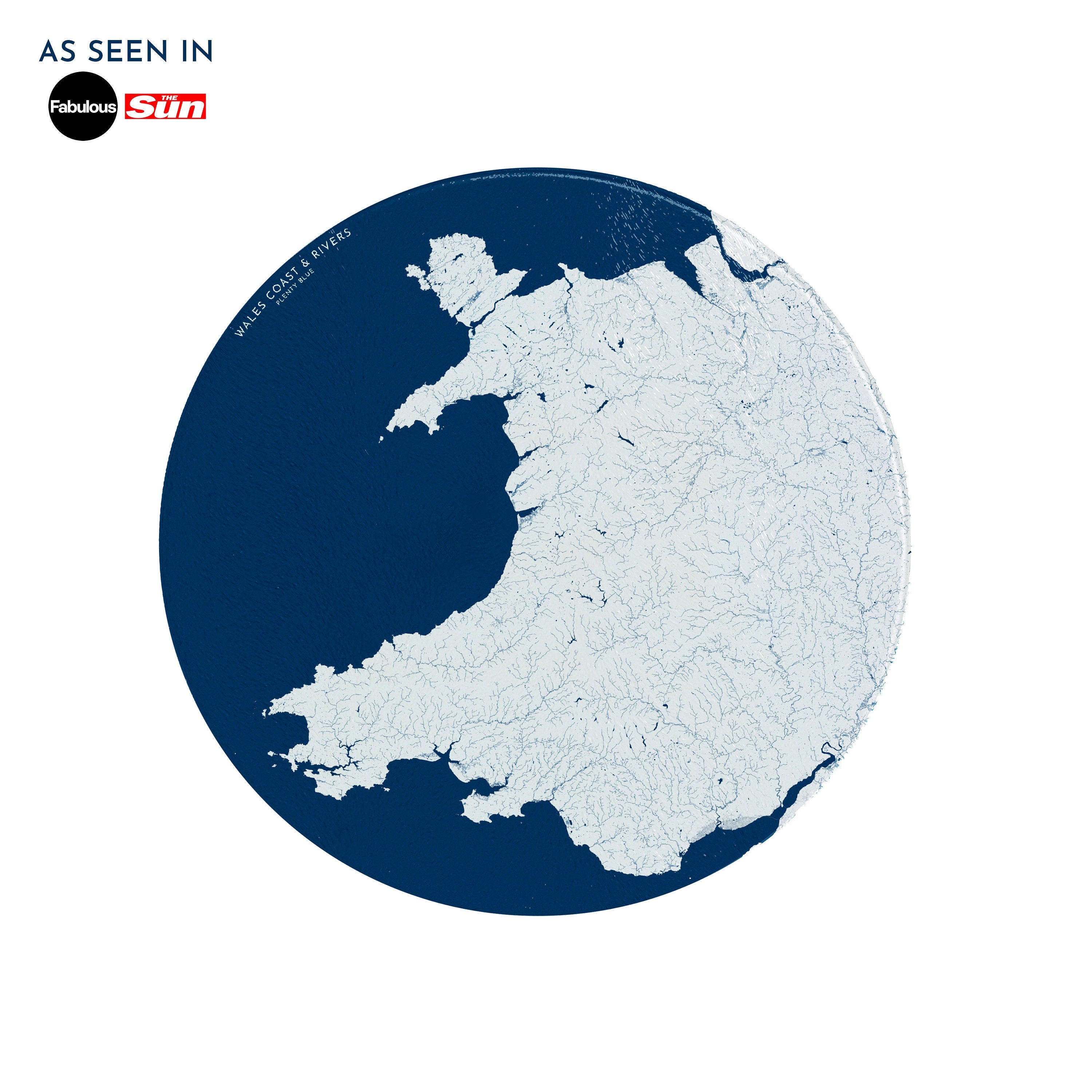 Wales Coast Chopping Board - Wales Map Worktop Saver, Wales Gift, Wales Map, Wales Map Art, Welsh Map, Welsh Gift Ideads
