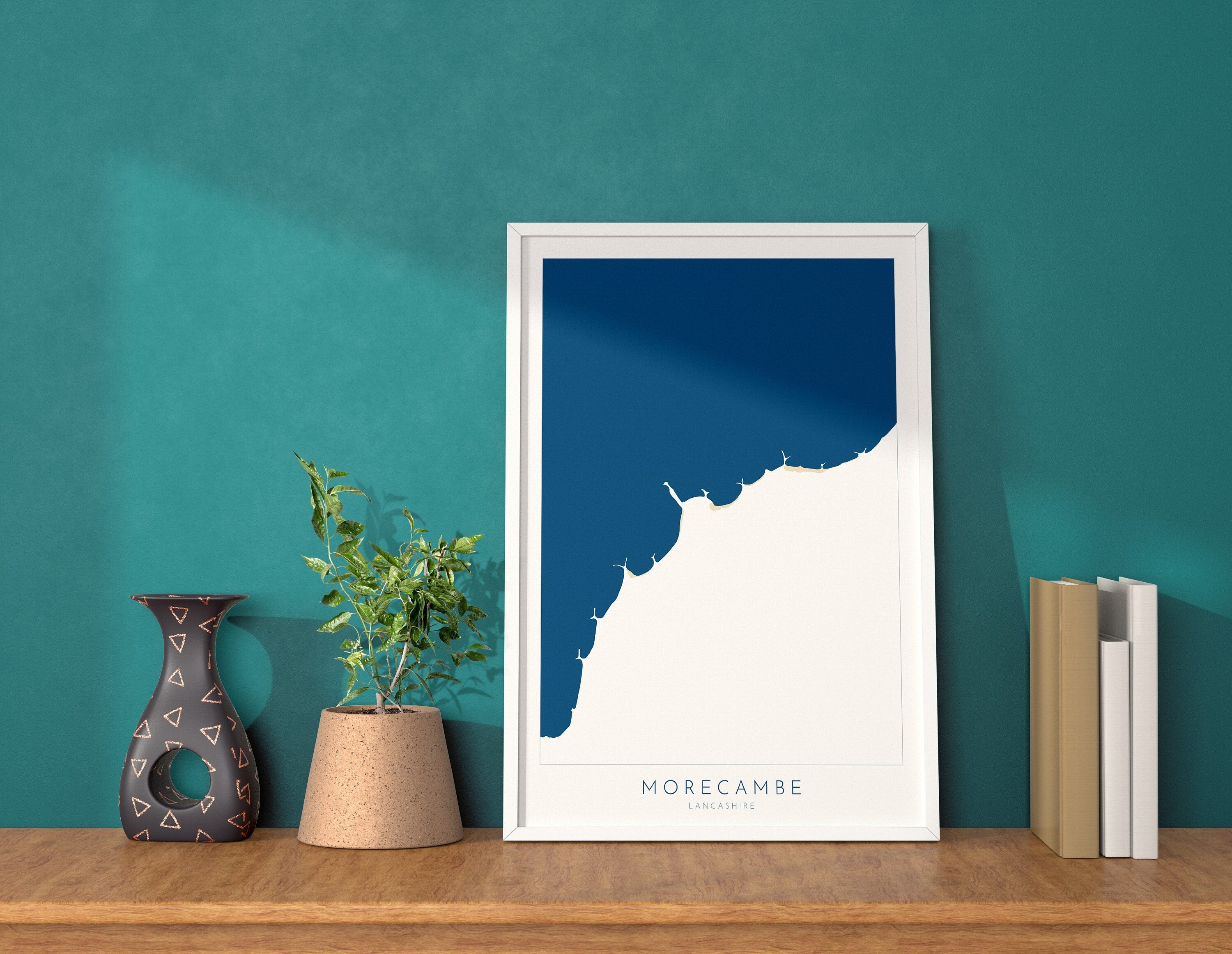 Morecambe map art