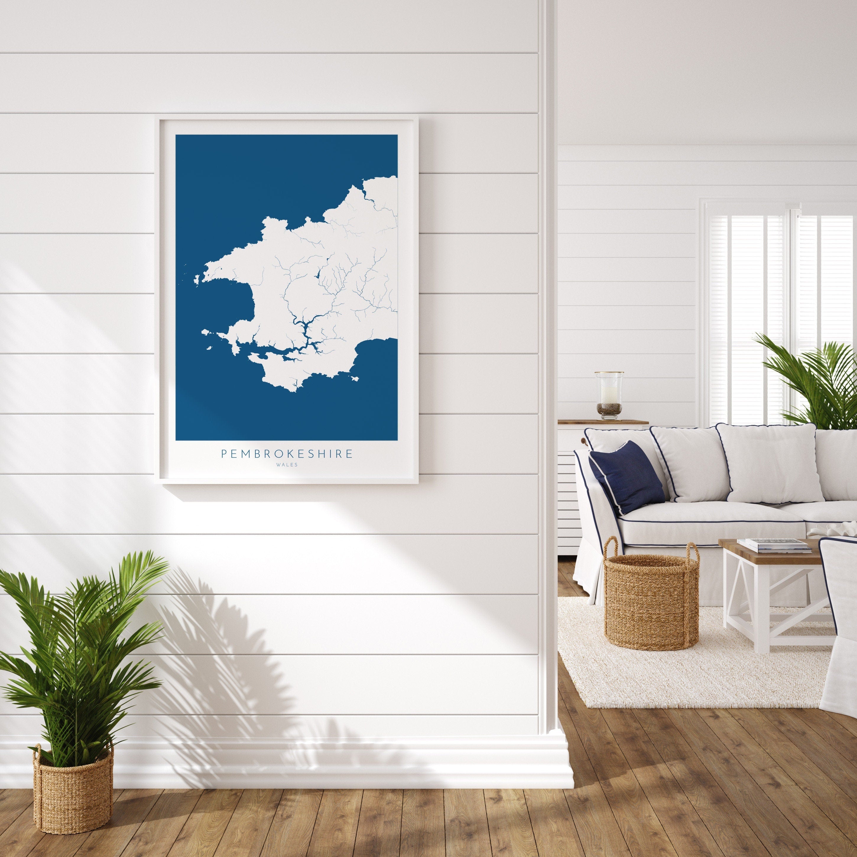 Pembrokeshire Wales Map