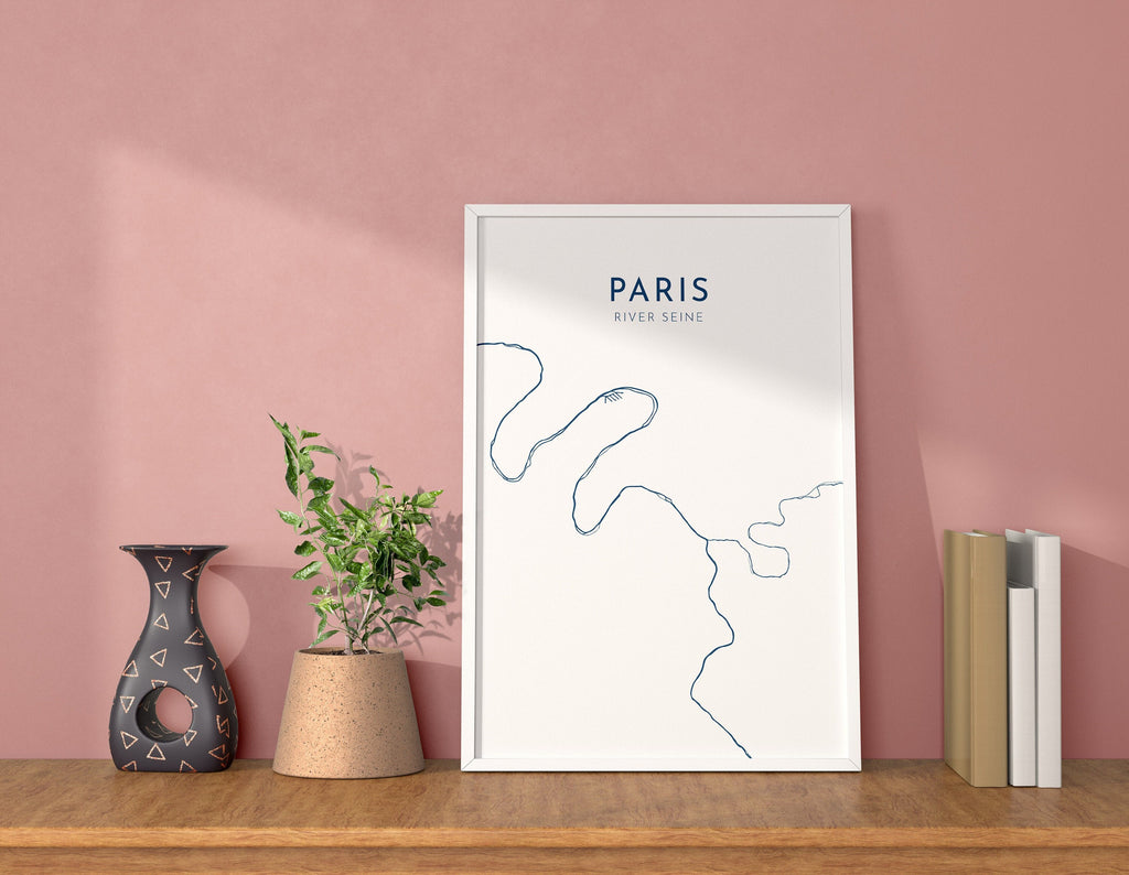 paris map art