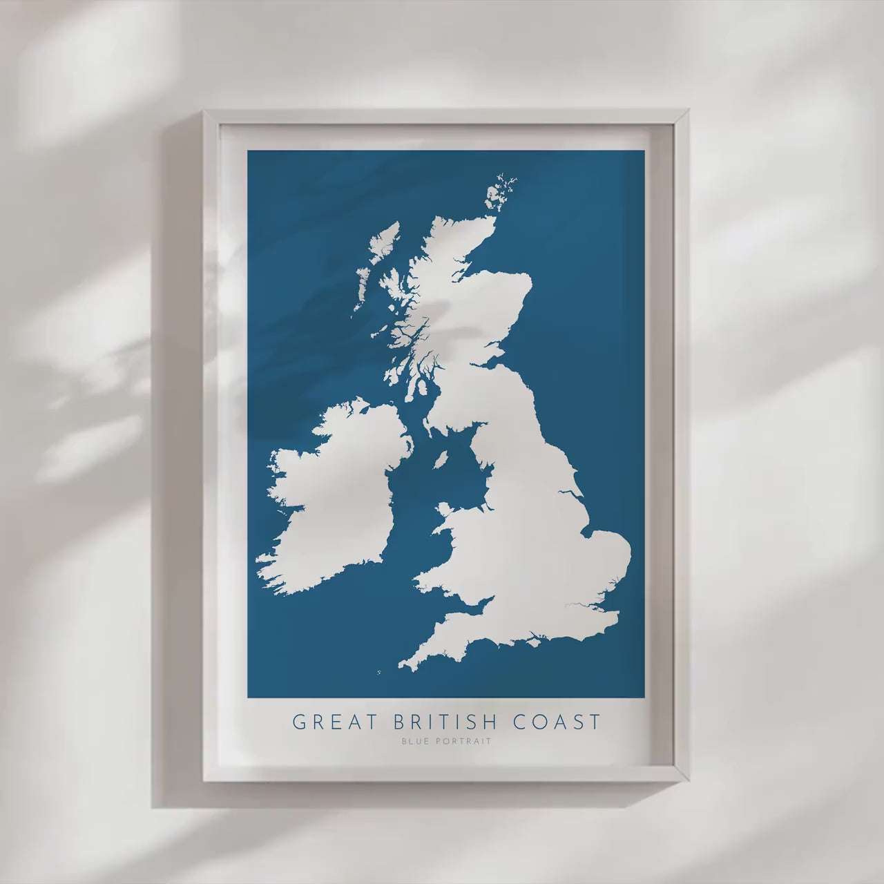 UK Coastline Map - Great Britain Coast Map, United Kingdom Map, Coastal Path